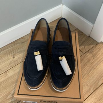 ASOS Лоферы замшевые женские,размер 38