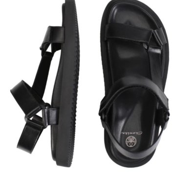 Кожаные сандалии