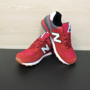 Кроссовки New Balance 574 красные
