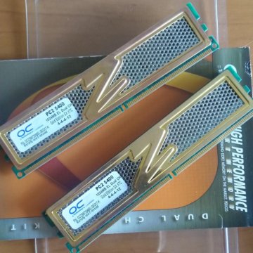OCZ PC 2 5400 EL Dual CH Gold Edition 2 Гб. DDR 2