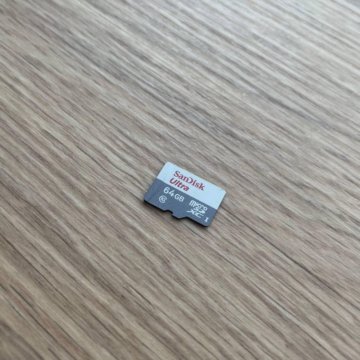 Карта памяти microsdxc 64Gb SanDisk Ultra