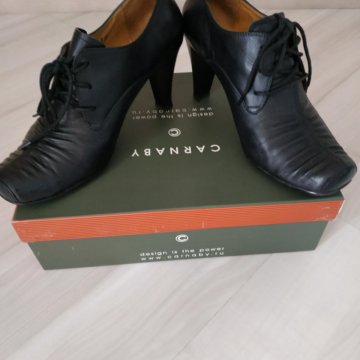 Туфли кожаные демисезонные