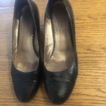 Туфли кожа лак Италия