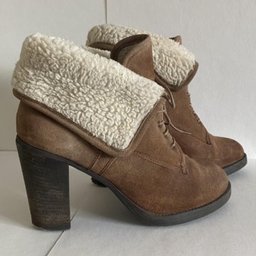 Ботинки осенние замша р-р 39