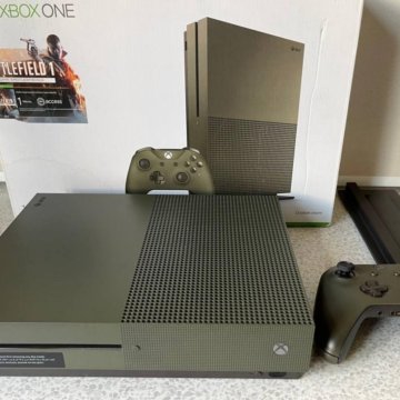 Xbox One S Battlefield 1 Edition + 400 игр