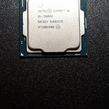 Процессор Intel Core i5-7600K 3800MHz.