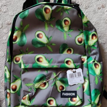 Новый рюкзак с авокадо