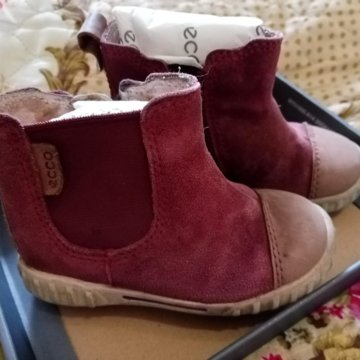 Полусапожки детские на девочку Ecco