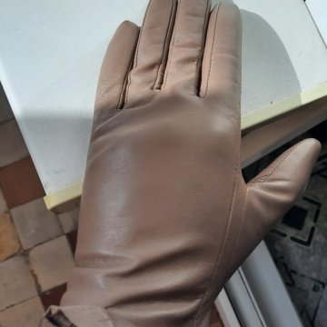 Перчарки жен. 7 р. Бежевые