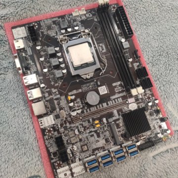 Материнская плата b75 btc