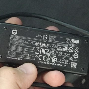 Блок питания для ноутбуков и д. 19,5V 2,31A 45W HP