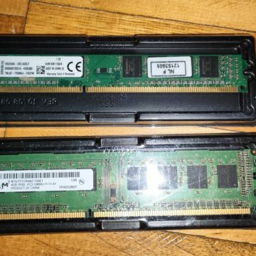 DDR3 по 4гб. 1600mhz