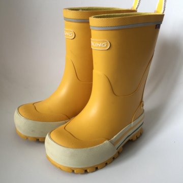 Резиновые жёлтые сапоги Viking