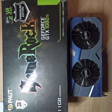 Gtx 1080 ti palit gamerock( premium edition)