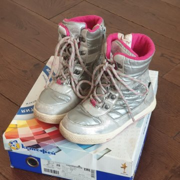 Сапожки на девочку 28 размер зима