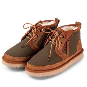 Ботинки новые натуральный замш натуральный мех