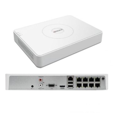 Видеорегистратор HiWatch DS-N208P(C) PoE