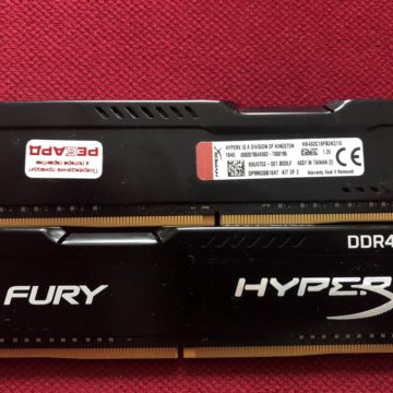 Hyperx Fury HX432C18FB2K2/16 ddr4-3200 2x8gb 16Gb