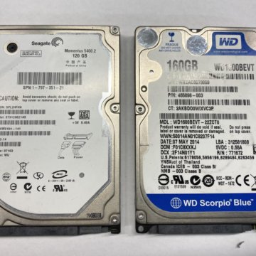 2,5” жесткие диски с ошибками