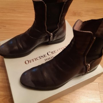 Полусапожки кожаные, Officine Creative, 38 р-р