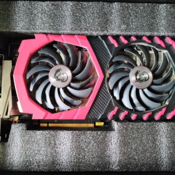 Видеокарта gtx 1060 6gb msi gaming x