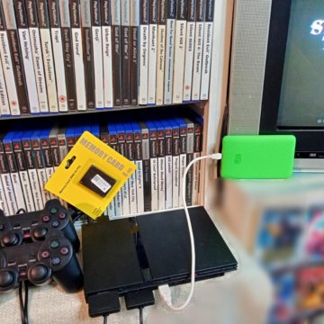 Sony PlayStation 2 и 150 игр на диске