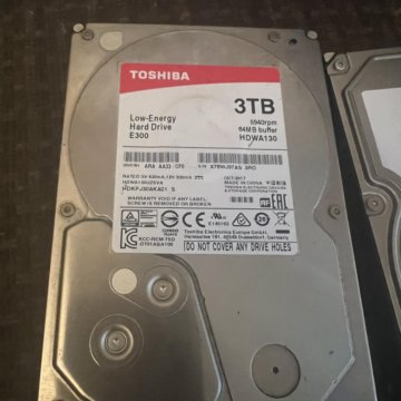 HDD 3 тб и 500 гб не раб.