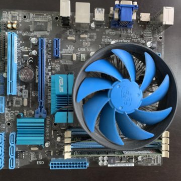 Плата с AMD FX 4300, 8GB озу и БП 600w