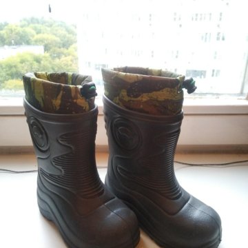 Непромокаемые сапоги из ЭВА 21-22 р.