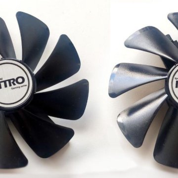 Вентиляторы Sapphire Nitro+ на подшипниках