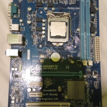 Комплект- материнская плата 1155,G2020, 4GB