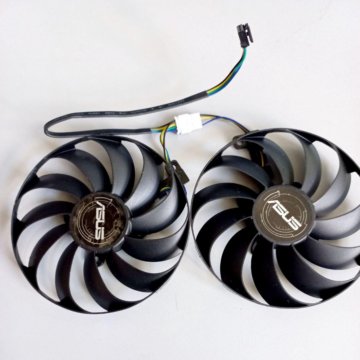 Asus Dual EVO кулера 95 мм диаметр