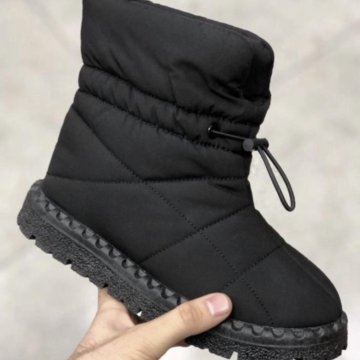 Сапоги дутики зимние под Prada р.36-41