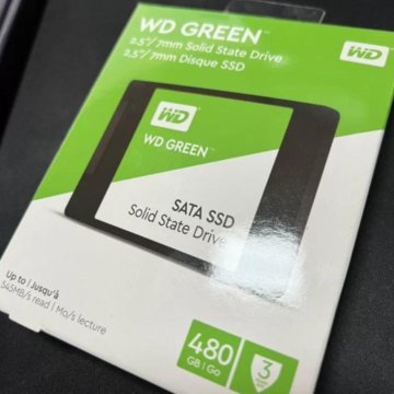 SSD WD Green 480GB SATA 2.5’’ 494+ часов