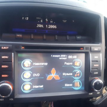 Магнитола Паджеро 4