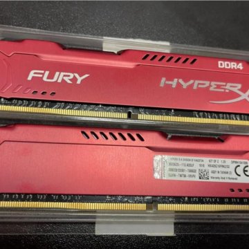 DDR4 Kingston HyperX Fury 32GB 2666Mhz (16+16)