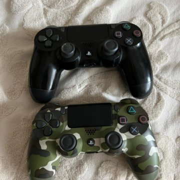 playstation 4 slim 500гб +2 джойстика и игры