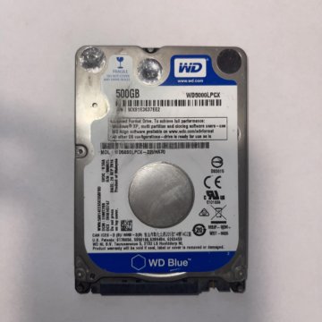 Жёсткий диск WD blue 2.5 500г