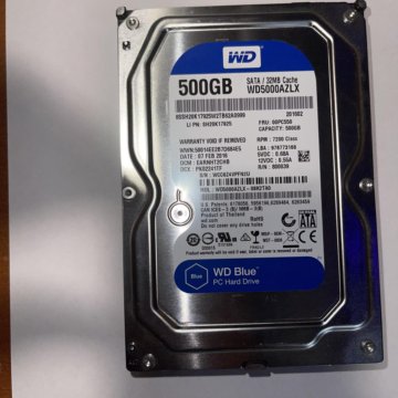 Жёсткий диск WD blue 3.5. 500g