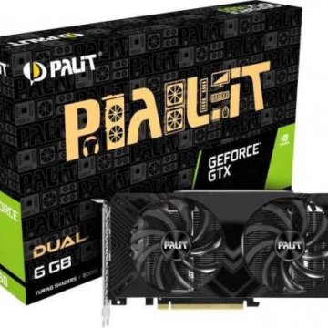 Видеокарта Palit NVIDIA GeForce GTX 1660 6GB DDR5