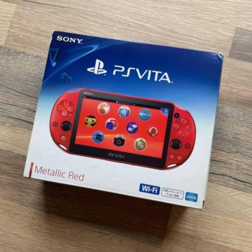 Sony PlayStation Vita Slim Metallic Red