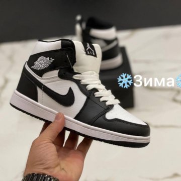 Зимние кроссовки NIke Air Jordan 1
