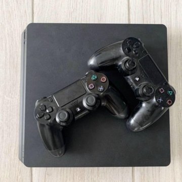 Sony PlayStation 4 Slim 1TB + Игры + Геймпады