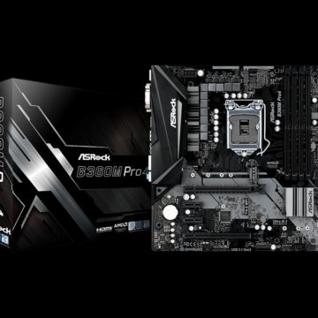 Материнская плата ASRock B360M Pro4