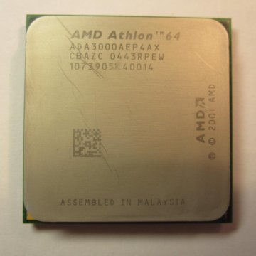 Процессор AMD ATHLON-64 3000+ S754