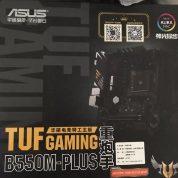 Новая плата Asus TUF B550m gaming plus