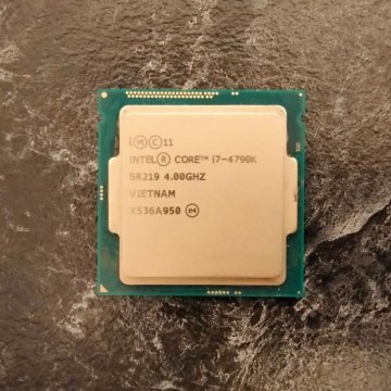 i7 4790k скальпированный под метал.