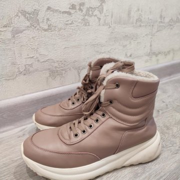 Ботинки зимние натуральная кожа