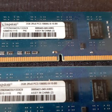 Оперативная память Kingston DDR3 2Gb