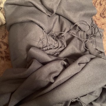 Палантин серый